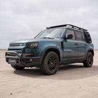 Protection de pare-chocs avant en acier pour Land Rover Defender 4X4, barre de protection robuste en acier, accessoires