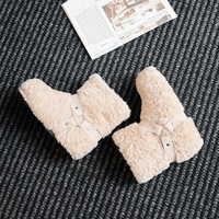 Bottes de neige pour femmes avec doublure en fourrure artificielle, semelle extérieure en caoutchouc moussé extra-épaisse antidérapante, nouvelle collection automne/hiver 2026 à semelle épaisse