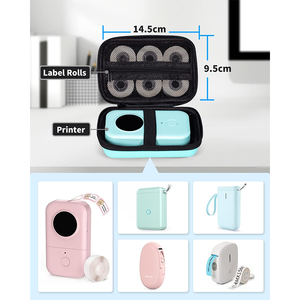 Estuche Portátil de EVA para Impresora de Etiquetas NELKO P21 Jadens D110, para Viajes - Product Image 4