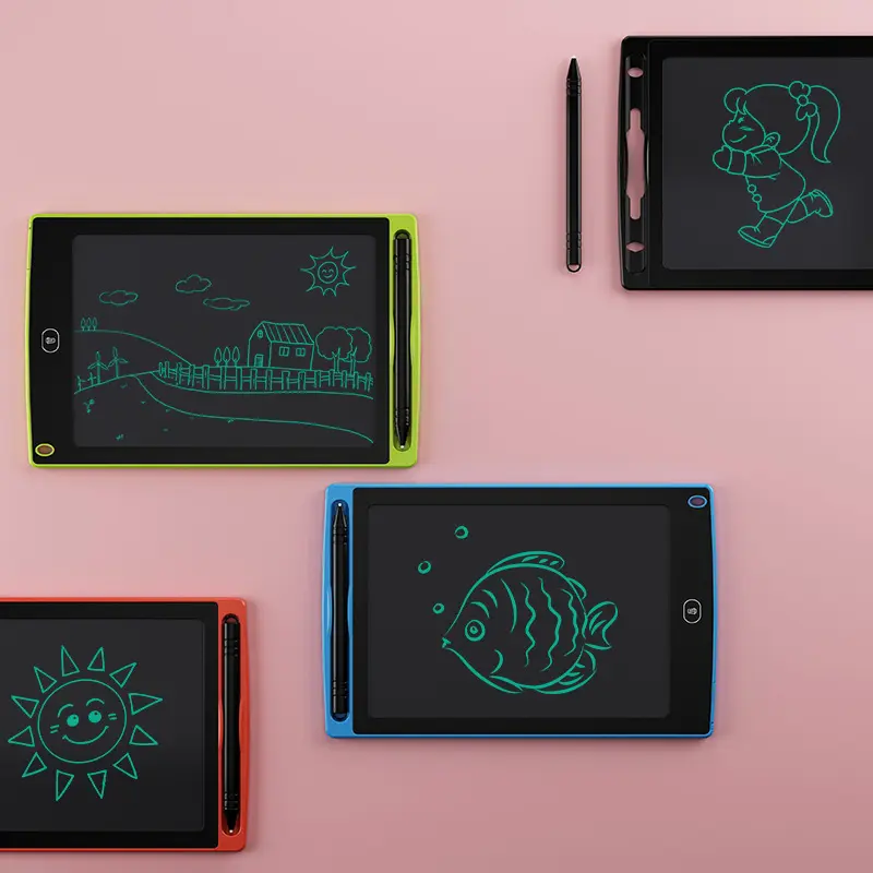 ألعاب رسم لوحة مذكرات رقمية LCD لوحة الكتابة اليدوية مع ستلوس في المكتب أو في المنزل هدية رائعة للأطفال لائحة إلكترونية