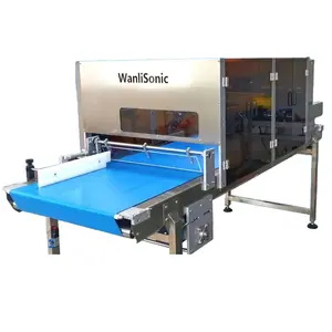 Wanli Group Customized Ultrasonic Cheese Cutting Machine Sponge Cake Slicing Equipment