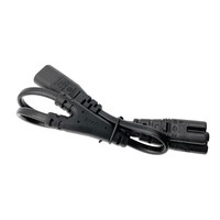 Adaptateur répartiteur en Y C8 vers double C7 avec blindage tressé et gaine en PVC, charge rapide 5A pour TV, moniteur, imprimante