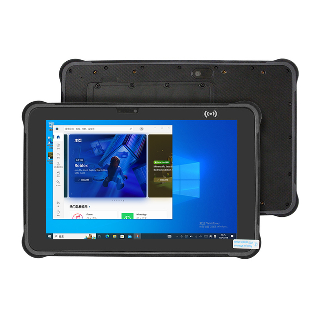 Industrial 10 Inch Rugged Tablet Pc With Nfc & Fingerprint Waterproof Windows Tablet
