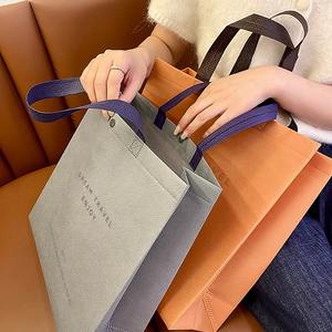 时尚潮流个性化数码印花重复使用可持续可重复使用强力闪亮无纺布无纺布袋生态购物手提袋 - Product Image 1