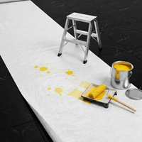Feutre adhésif blanc, doux et antidérapant pour la peinture
