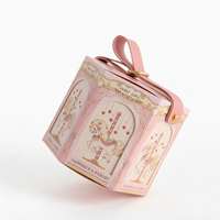 Boîte à bonbons d'anniversaire pour enfants, mignonne et créative, en forme de voiture de dessin animé, en carton, pliable, pour cadeaux alimentaires - Grande Vente