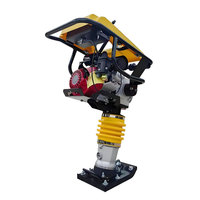 Compacteur à vibrations à petit impact JICHUAN, compacteur de sol, compacteur plat, marteau à percussion, Wacker Jumping Jack, moteur EPA 5,5 KW 220 V