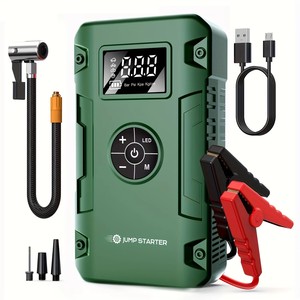 Stazione <span class=keywords><strong>di</strong></span> Alimentazione Portatile 5-in-1 OEM ODM per Uso Intensivo, <span class=keywords><strong>Avviatore</strong></span> d'<span class=keywords><strong>Emergenza</strong></span> 1000A con Luce LED per Moto e Camion - Product Image 1