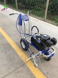 Petite machine de marquage à pulvérisation froide semi-automatique à poussée manuelle, moteur à essence 5,5 CV pour la marquage des routes, des parkings et des pistes en plastique - Product Image 3