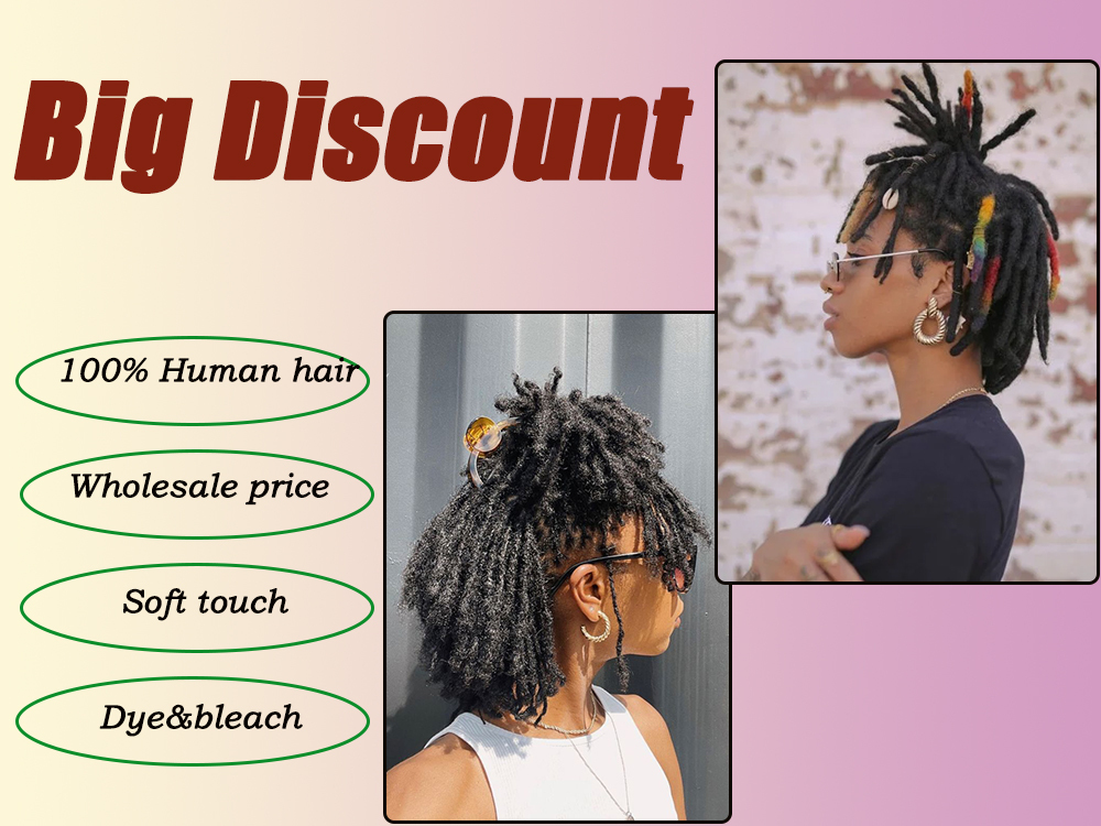 KAMA 27# Blonde 4C Afro Kinky Curly Bulk Human Hair for Crochet Braids 100% Remy Brazilian Hair Machine Double Weft 50g/pack Detail Section 1