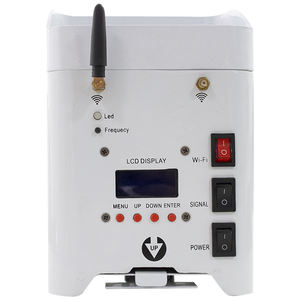 Lumière PAR à 4 LED contrôlée par application, alimentée par batterie, pour DJ, scène de club, performance et utilisation en centre commercial, événement de fête - Product Image 1