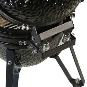 Barbecue KAMADO en céramique <span class=keywords><strong>noir</strong></span> de 15 pouces pour l'extérieur, idéal pour la vente en gros, OEM/ODM, pour jardin et terrasse - Product Image 4