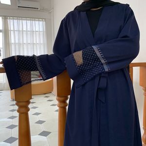Nueva Llegada, Diseño <span class=keywords><strong>de</strong></span> Moda, Abaya Musulmana Turca <span class=keywords><strong>de</strong></span> Alta Calidad con Bonito Bordado <span class=keywords><strong>de</strong></span> Cuentas - Product Image 6