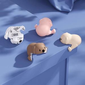 Cartoon Silicone <b>Corner</b> <b>Protectors</b> Waterproof Soft Anti-Collision Bumpers Furniture Edges Removable Durable Self-Adhesive Home - Product Image 4