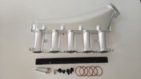 Kit de collecteur d'admission en aluminium CNC haute performance pour moteur Volvo B5244 avec bride de boîtier de papillon Bosch de 82 mm
