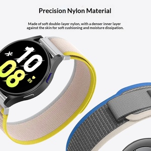 Bracelet de montre Upro Outdoor Sport en nylon, boucle Trail, 18 mm, 20 mm, 22 mm, pour Huawei Samsung Galaxy Watch, bracelet de remplacement respirant - Product Image 3