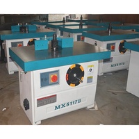 Machine à fraiser verticale à broche simple MX5117B pour le travail du bois, moteur 4kw/5.5kw, 220V/380V, table de travail 1150x680mm