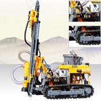 Foreuse sur chenilles à moteur diesel KGH5A avec pompe de collecte de poussière et boîte de vitesses, foreuse minière de 35 m pour dynamitage