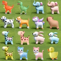 Globos de Animales del Zodíaco con Ruedas para Niños, Decoraciones para Fiestas de Cumpleaños, Regalos para Días Festivos, Juguetes para Carnavales y Puestos de Venta al Aire Libre