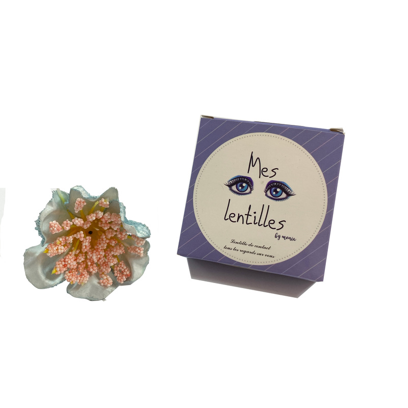 LOGO Printed Contact Lenses Paper Box