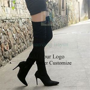 Chaussures Hippies pour Femmes de Haute Qualité Chaussures Vintage <span class=keywords><strong>Bottes</strong></span> à Talons pour Femmes - Product Image 2