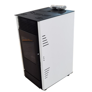 2024 nueva llegada moda diseño ultra delgado 8 KW <span class=keywords><strong>estufa</strong></span> de cohete de madera para interiores barata chimeneas <span class=keywords><strong>Estufa</strong></span> de pellets - Product Image 2