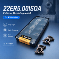 Ruian Hot Sale Customized External Threading Tool CNC Lathe Cutter 22ER IR Threading Inserts