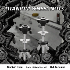 Kit de Tuercas Cónicas de Acero para Ruedas, Pernos Hexagonales Métricos de Rosca Derecha con Retenes de Goma para Fijación de Cubos de Automóviles - Product Image 2