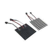 Bande lumineuse LED flexible Tcwin adressable Rgbic WS2812, panneau de pixels LED, écran, bande lumineuse, DC5V, IP20, IP65, IP68, étanche