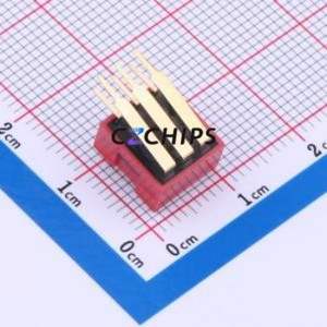 DA-03-R-T DIP Switch Switch Single Pole Single Throw 3 2.54mm 25mA - Product Image 2