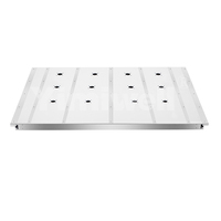 Plateforme à vide en nid d'abeille en aluminium à forte adsorption personnalisée, machine de découpe numérique UV, table à vide de haute précision