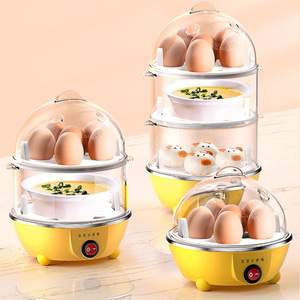 Hervidor de Huevos Eléctrico con Apagado Automático, Vaporera Portátil Multicapa para Desayuno y Uso en la Cocina del Hogar - Product Image 1