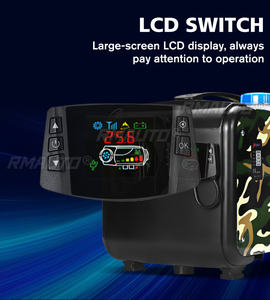 Car Heater Heating 12V 8KW 2KW Mini Portable <b>Wireless</b> Remote Control Car Air Heater Diesel Air Heater Parking Heater <b>Thermostat</b> - Product Image 4