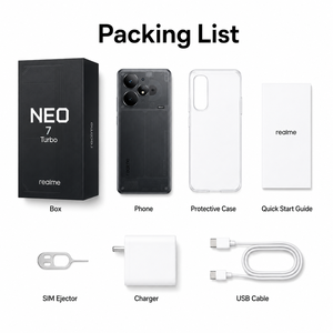 Smartphone 5G Dimensity 9400e Neo7 Turbo Version Chine 144Hz 1.5K AMOLED 7200mAh 100W 50MP <span class=keywords><strong>OIS</strong></span> IP69 NFC - Product Image 6