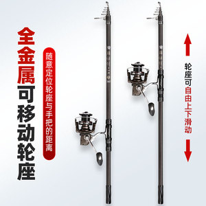 Xin Cong God Long Casting Rod 4.5m Metal Reel Seat Freshwater Sea Fishing Distance Throwing Rod - Product Image 3