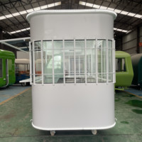 2025 nouveauté vente chaude sortie d'usine mobile café lait thé lait lait de soja jus frais légumes fruits salade voiture chariot