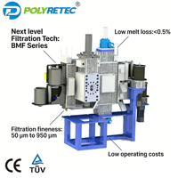 Granulateur automatique PTC 500-1000KG/H pour recyclage, machine à granulés pour le traitement des films usagés PP/PE PET/PVC, moteur central PC EPS PA PPR