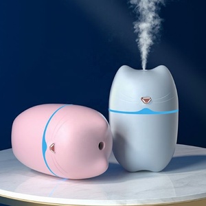 <strong>Mini</strong> Cat Shape Air Humidifier Aroma Essential <strong>Oil</strong> <strong>Diffuser</strong> USB Mist Maker Aromatherapy Humidifiers for Home Office 220ML - Product Image 6