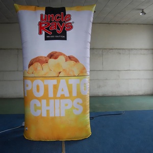 Réplica de Bolsa de Papas Fritas Inflable Personalizada, Modelo de Empaque Inflable Grande para Promoción de Marcas de Alimentos y Exhibición en Tiendas - Product Image 6