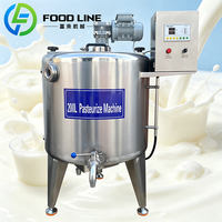 Cuve de pasteurisation à bain-marie pour lait frais, stérilisateur à basse température