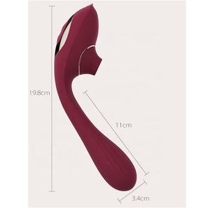 Stimulateur de clitoris féminin rechargeable par USB succion de clitoris fellation sexe oral - Product Image 2