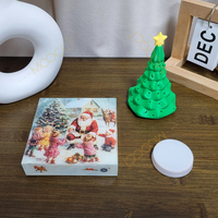Árbol de Navidad Artificial de Sobremesa, Árbol de Navidad Flotante con Levitación Magnética para Niños, Decoraciones para Mesa de Fiesta en Casa