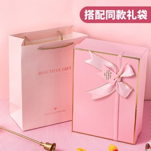 Wholesale Custom Logo Premium Luxury Cardboard <b>Paper</b> Gift Extension Magnetic Packaging Box Embossing <b>Glossy</b> Lamination - Product Image 4