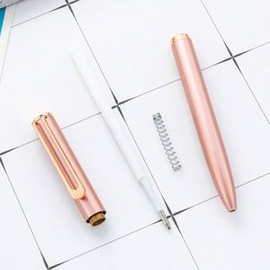 Wholesale Custom Logo 1.0Mm Hotel Promotional Advertising Gift Business Metal Ballpoint <b>Pen</b> - Product Image 4