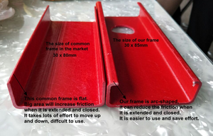 런즈툴 24피트 28피트 32피트 40피트 12미터 EN131 FRP 유리섬유 연장 사다리 텔레스코픽 사다리 - Product Image 3