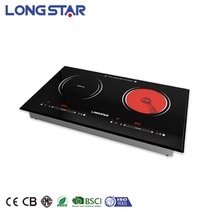 Cocina Exterior de Doble Hornilla, Modelo 2025, Venta Caliente de Fábrica, 3000W, Control Táctil con Sensor, Inducción Integrada, Cerámica Lisa - Product Image 5