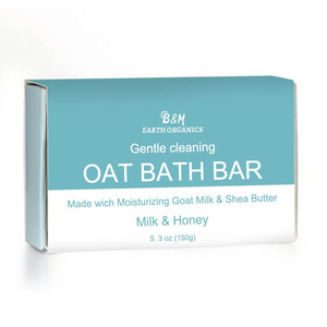 Savon pour bébé avec ingrédients propres et pleine transparence 3oz shampooing sans plastique et barre de savon pour le corps - Product Image 2