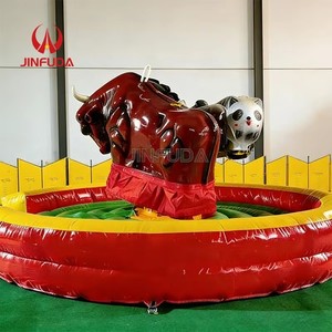 Manège de taureau de rodéo haut de gamme pour complexe hôtelier, avec matériaux durables et entretien facile, idéal pour sites touristiques et parcs d'attractions - Product Image 5
