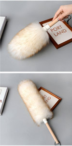 Quét và làm sạch các công cụ mini <span class=keywords><strong>lambswool</strong></span> bụi Remover bụi cho hộ gia đình và xe tĩnh điện lông Khăn lau bụi - Product Image 4