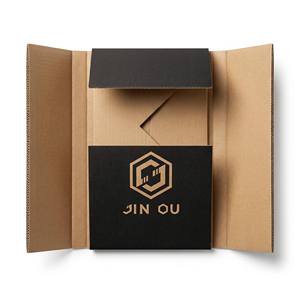 Boîte de rangement en carton pour magazines et bandes dessinées, pliable, multi-niveaux, avec logo personnalisé, vente en gros d'usine - Product Image 1